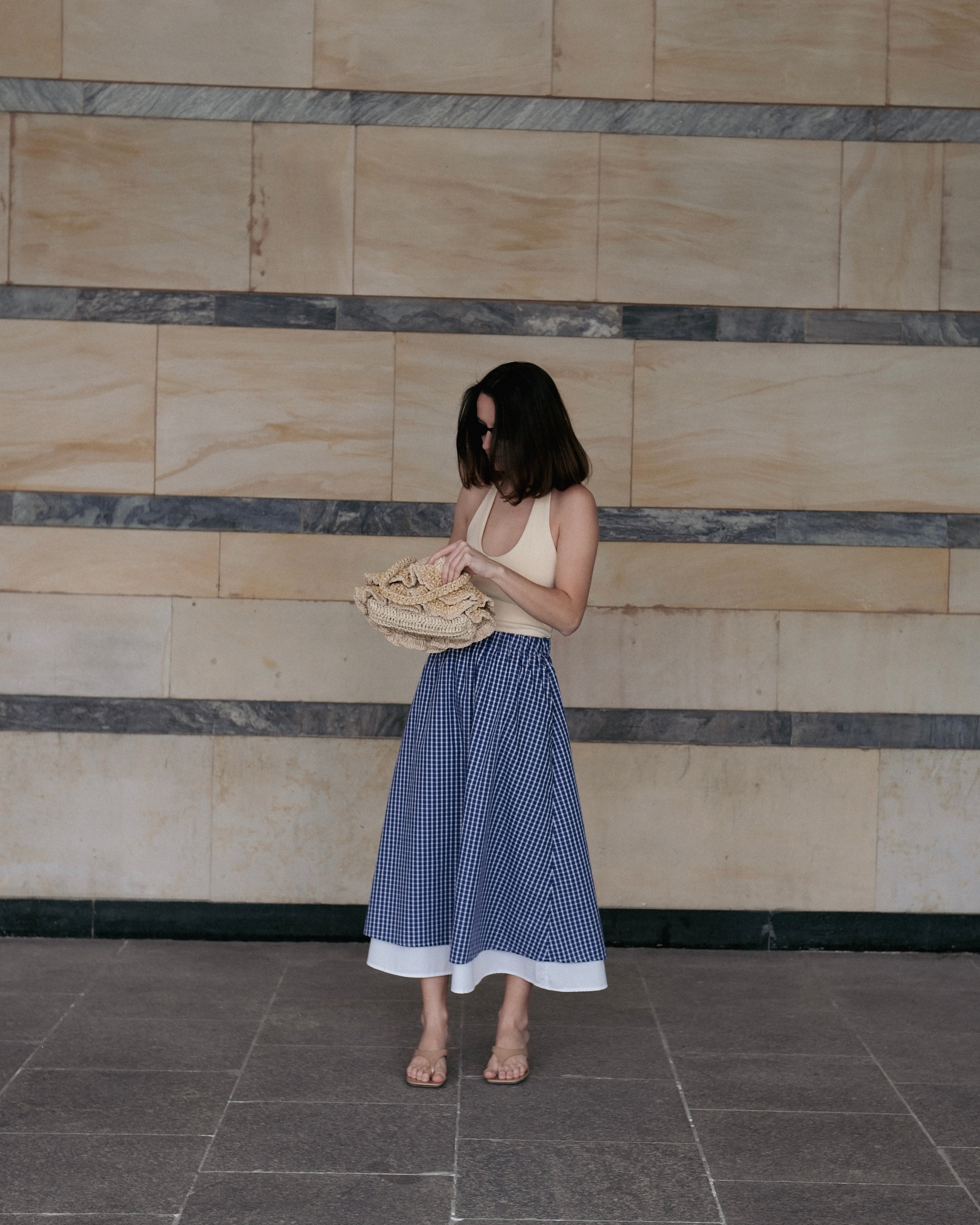 Arles Midi Skirt Blue